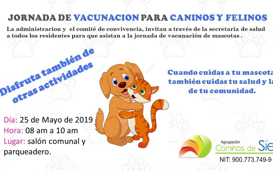 JORNADA DE VACUNACION MASCOTAS